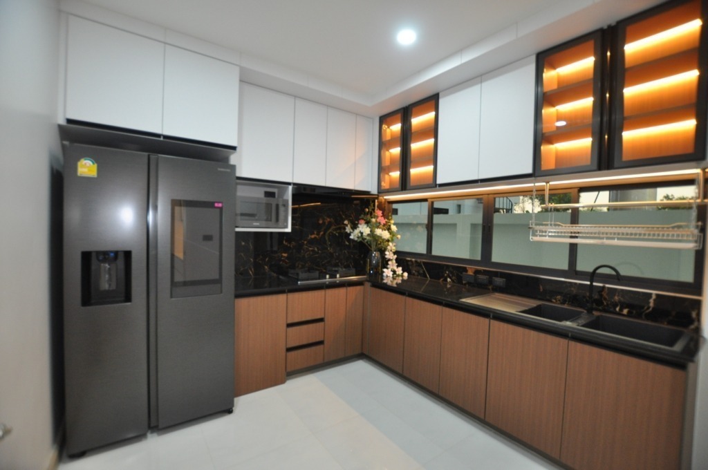 Kitchen with furniture