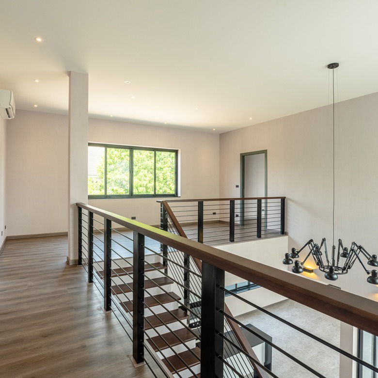 Chiang Mai Modern Pool Villa Upper Floor Lounge