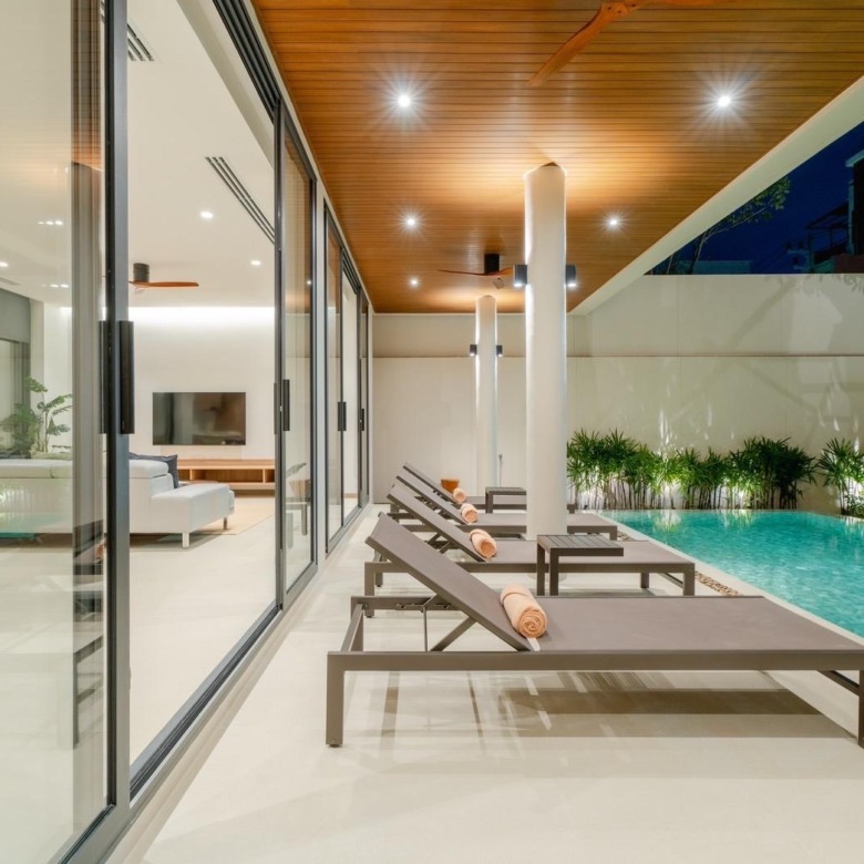 Phuket Tropical Pool Villa For Sale Sun Deck