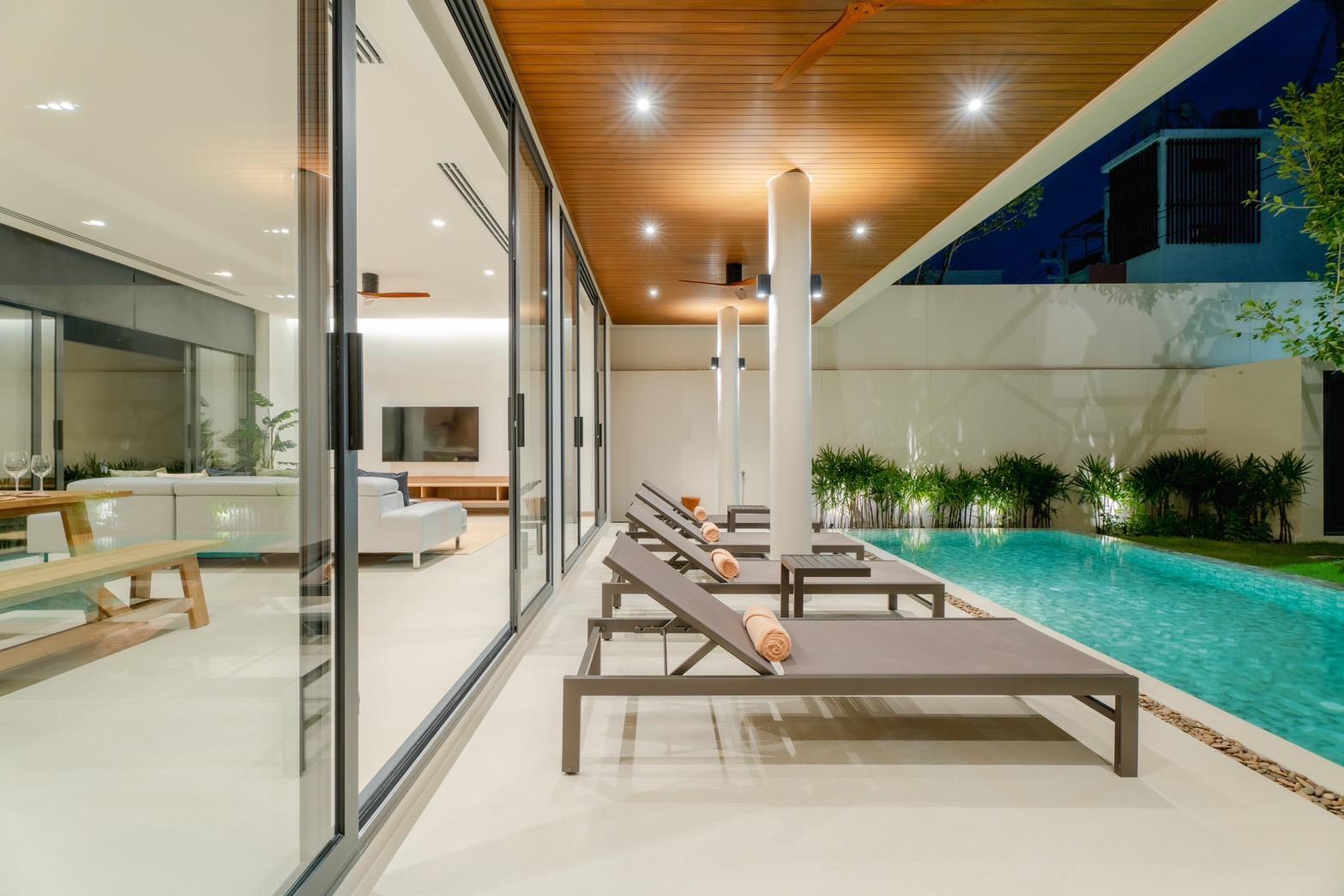 Phuket Tropical Pool Villa For Sale Sun Deck
