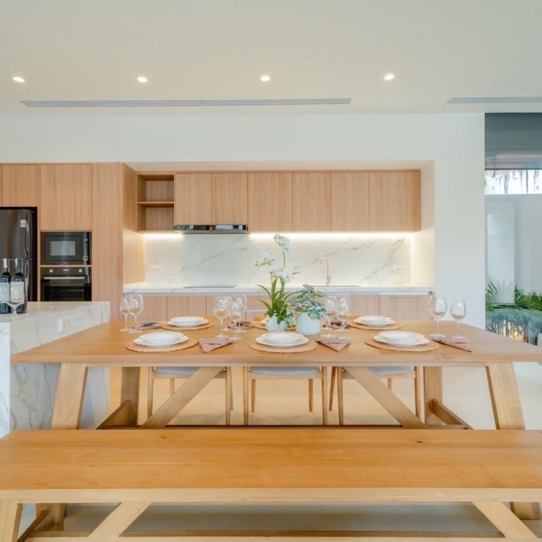 Phuket Tropical Pool Villa For Sale Kitchen