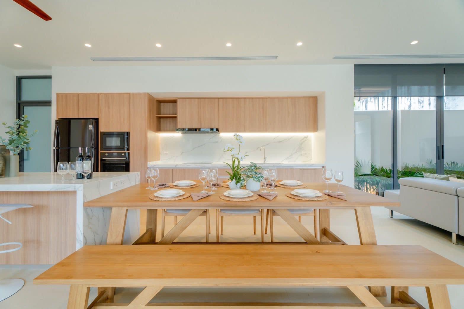 Phuket Tropical Pool Villa For Sale Kitchen