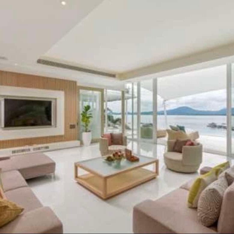 Phuket Luxury Pool Villa Family Loung Area