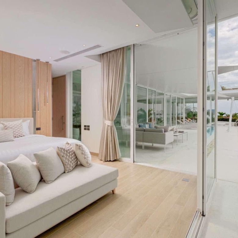Phuket Luxury Pool Villa Living Area