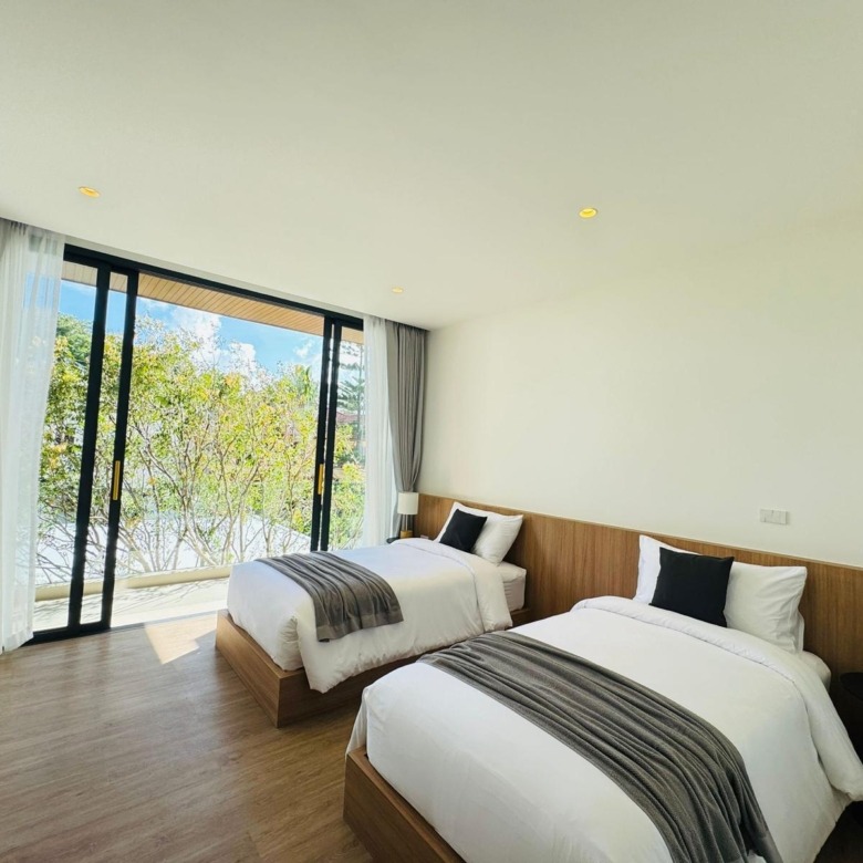 Phuket Tropical Pool Villa For Sale Bedroom