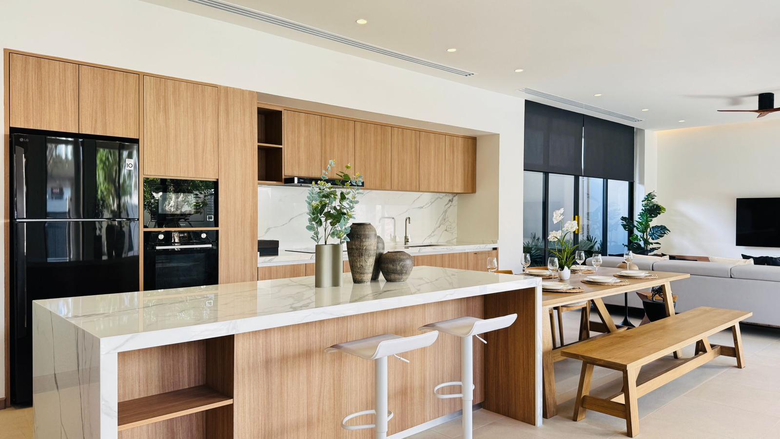 Phuket Tropical Pool Villa For Sale Kitchen