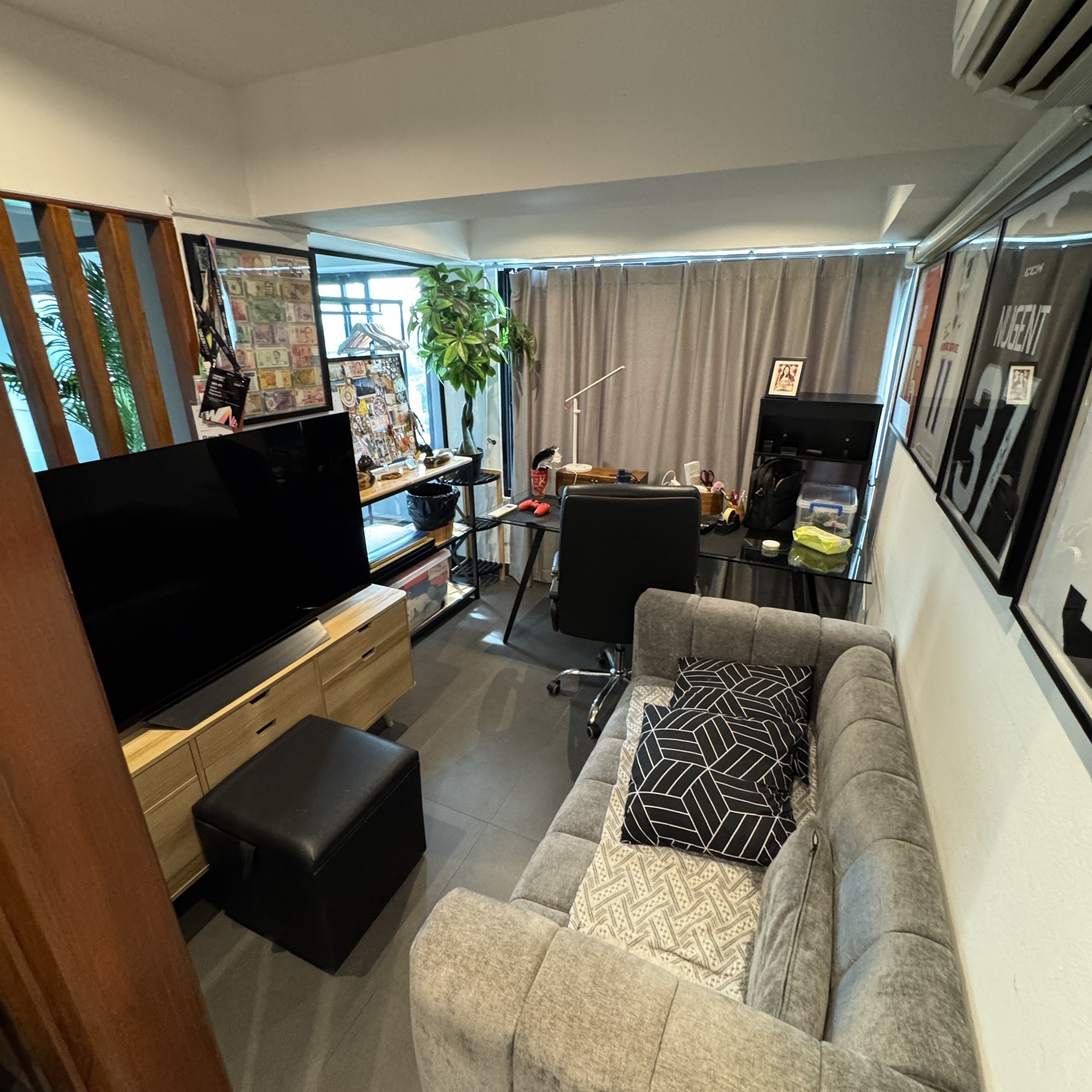 Chiang Mai Condo Apartment TV Lounge Area