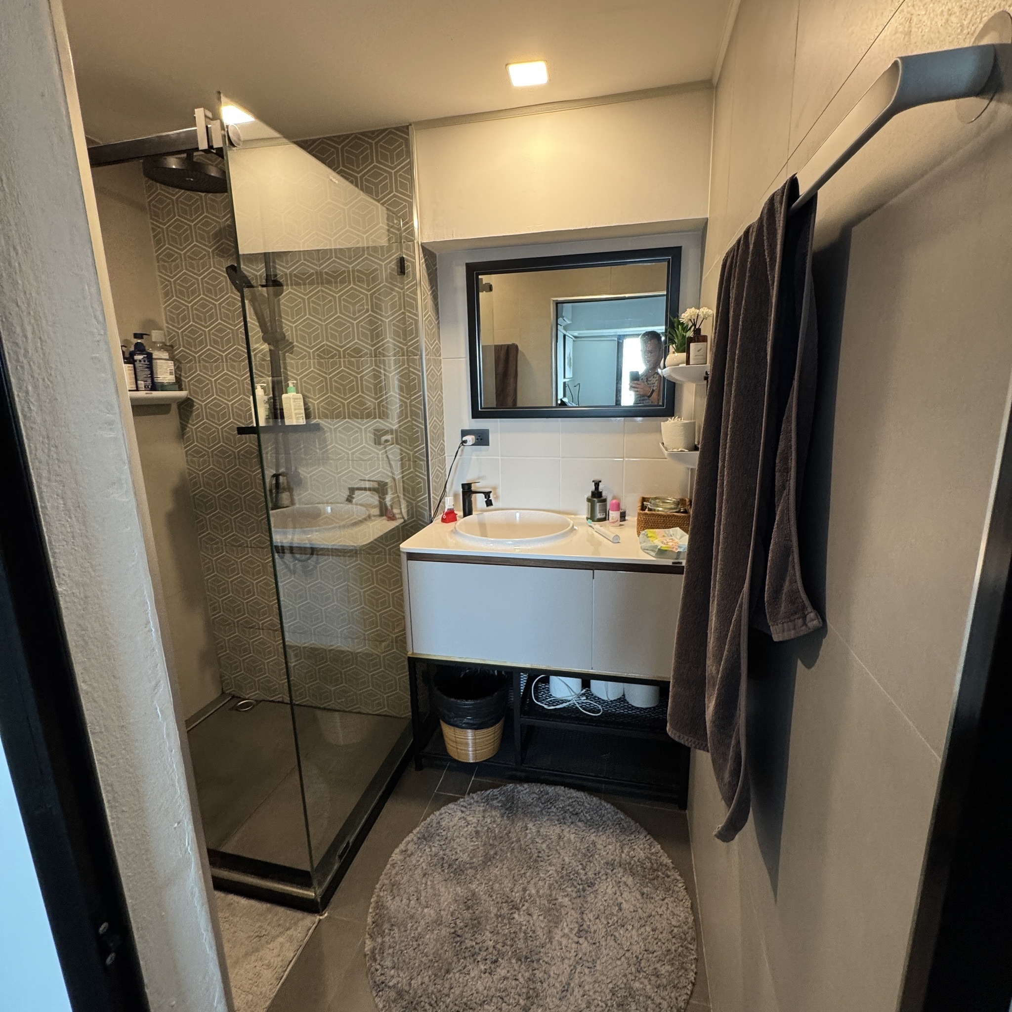 Chiang Mai Condo Apartment Bathroom View