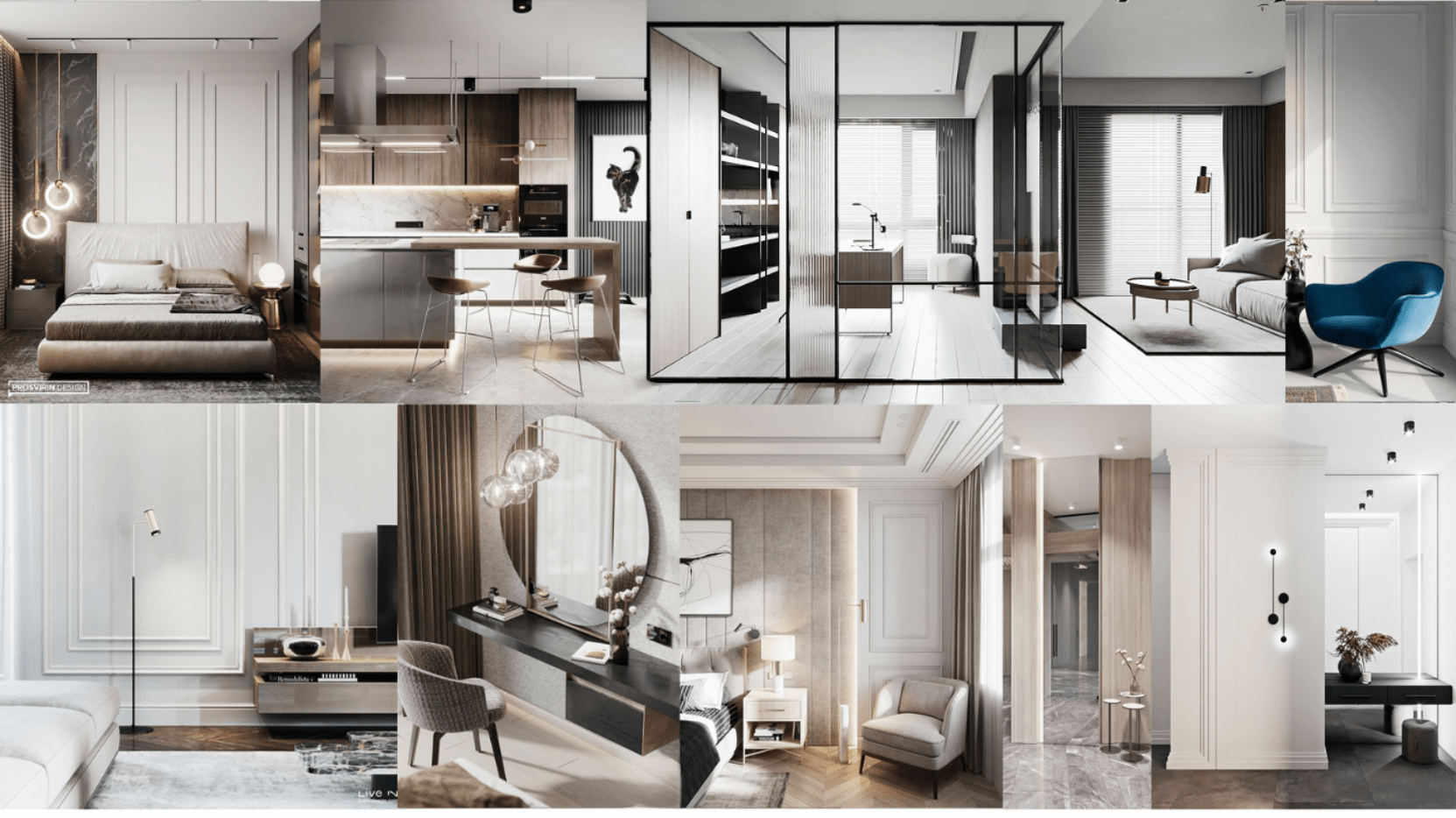 Interior design of the condo in Chiang Mai