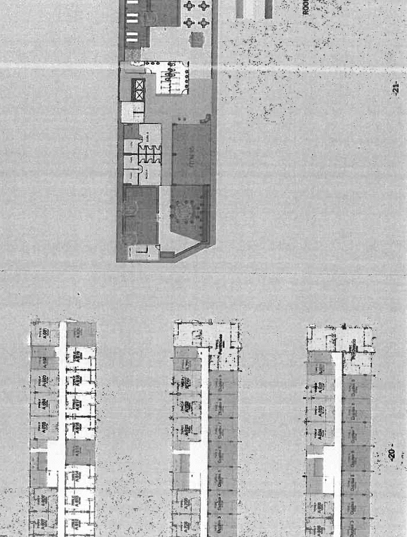 Floor plan of the condo in Chiang Mai