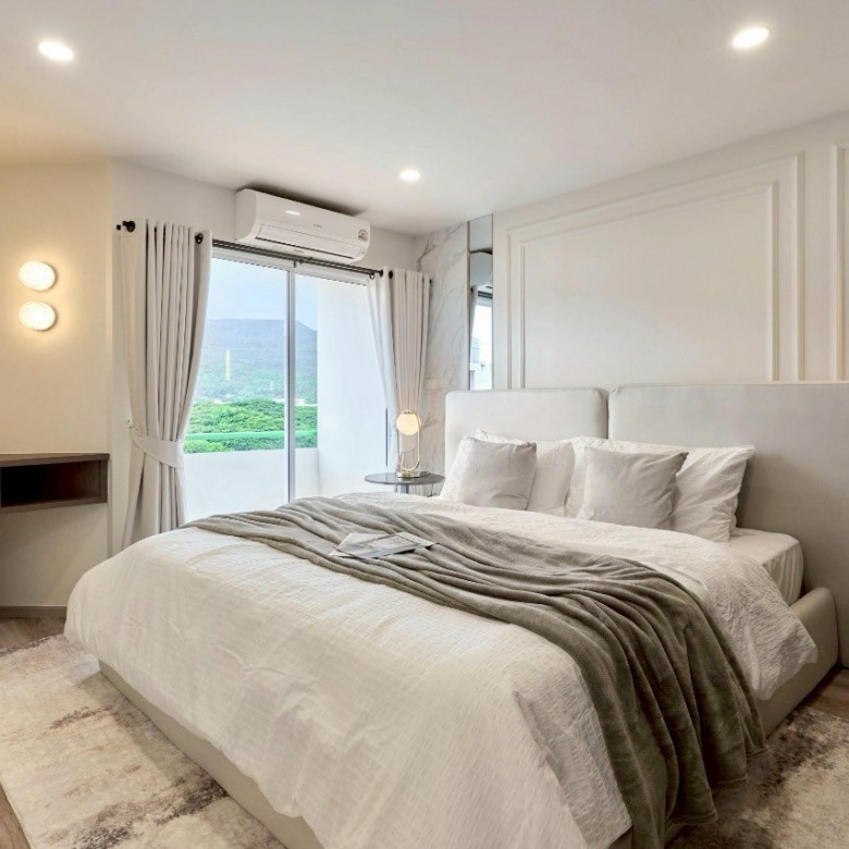 Hillpark Condo Chiang Mai - Bedroom with View